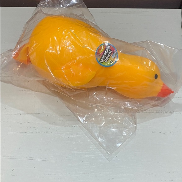 irre-squish-tible Other - Jumbo Yellow Squish Duck - Soft Squeeze Toy